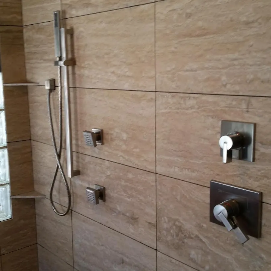Shower fixture installation for Water Heater Replacement in Fox Point